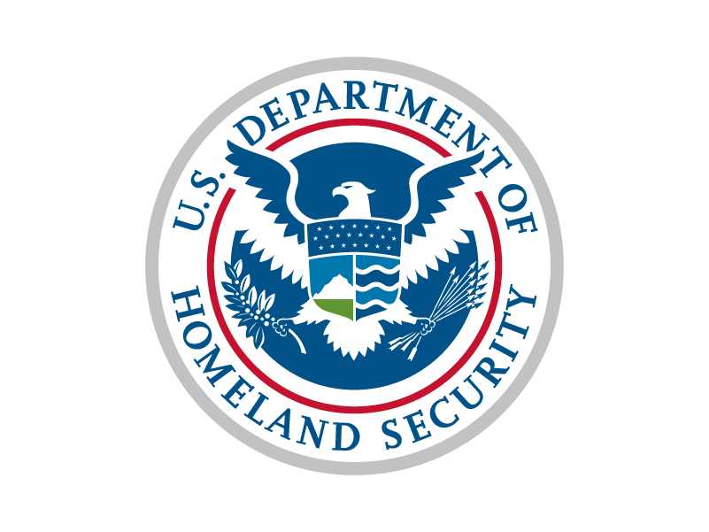 U.S. Department of Homeland Security logo.