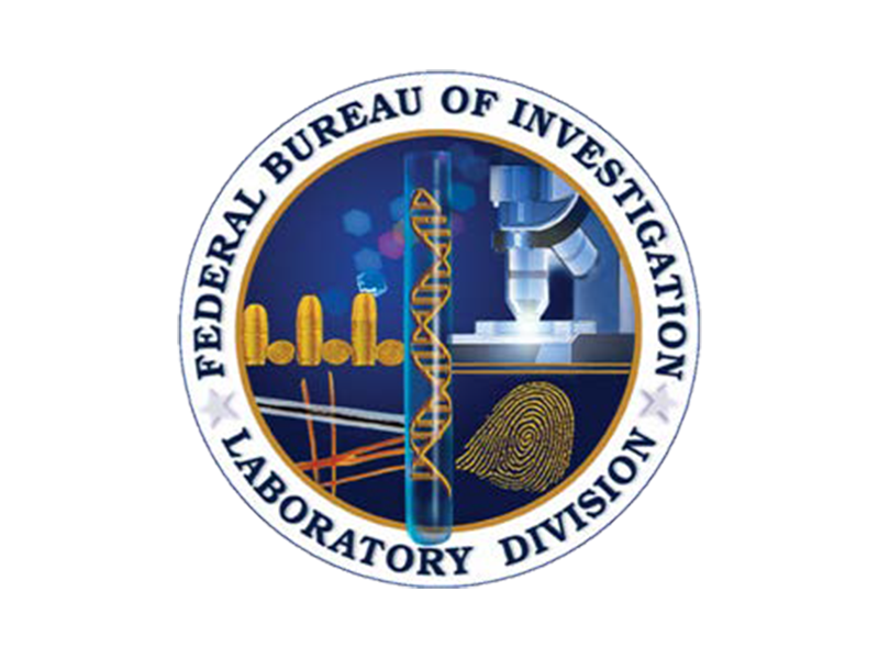 FBI Forensics Laboratory logo.